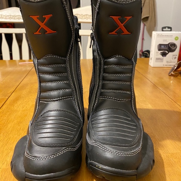 Xelement Motorcycle Riding Boots - Picture 3 of 3